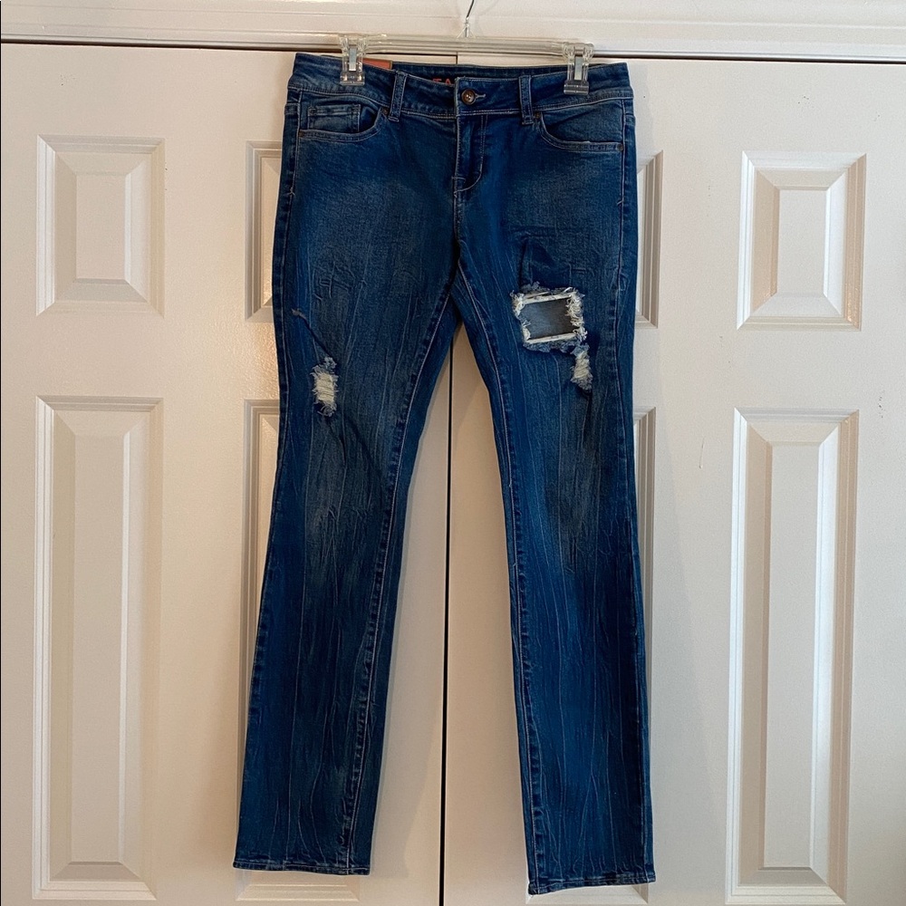 dELiA*s Taylor Denim Low Rise Jeans Blue Sz 9/10 NWT